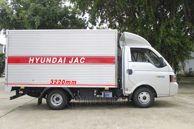 Xe tải HYUNDAI JAC HD150 Tải 1490kg Thùng dài 3m2 | Khuyến mãi 100% phí thủ tục.