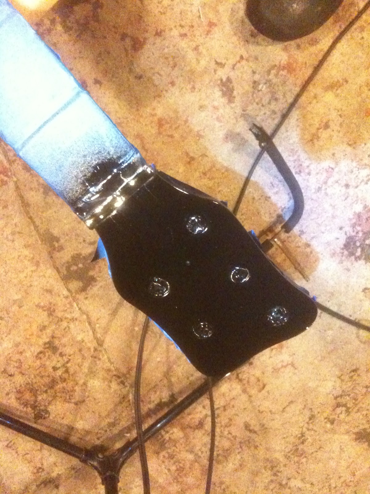 This, that, and the other thing Bass Guitar Headstock Paint Job