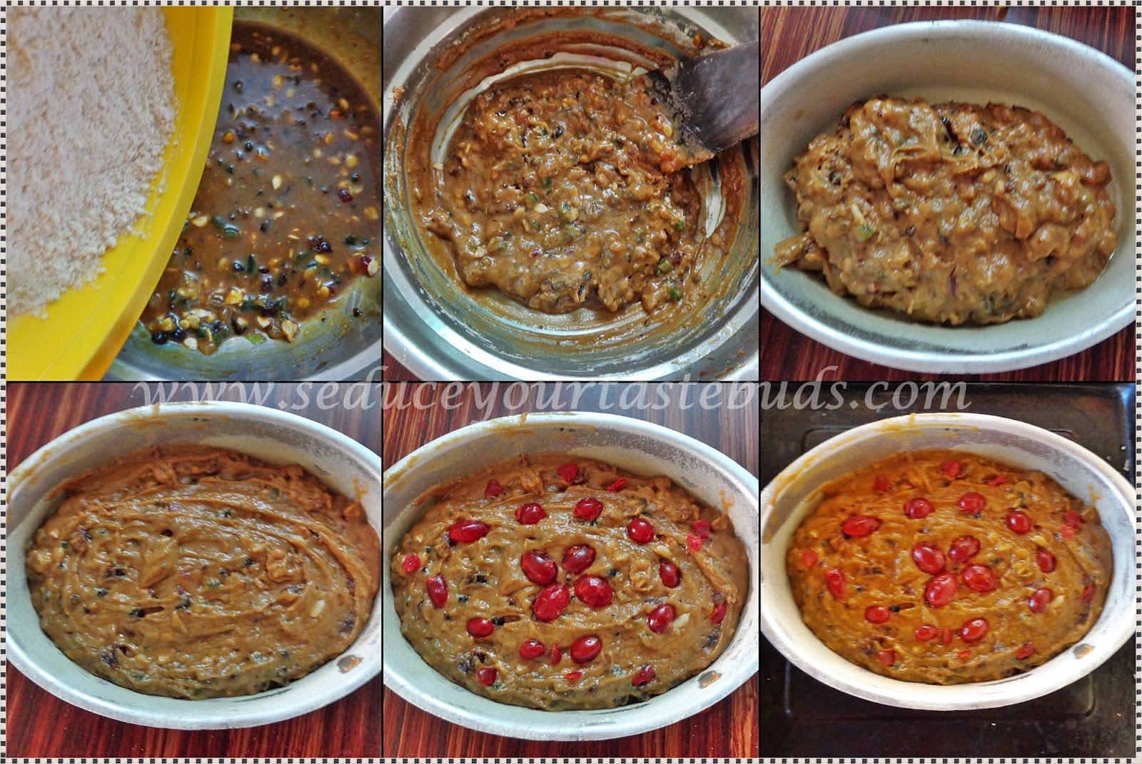 Eggless Alcohol Free Christmas Cake Eggless Alcohol Free Christmas Cake