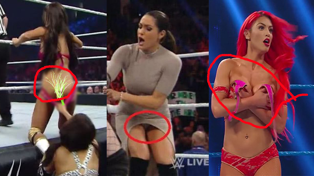 WWE Divas Hot Oops Moments. 
