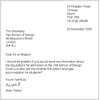 how to set out a formal letter how to set out a formal letter