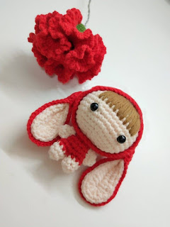 PATRON GRATIS MUÑECO CONEJO AMIGURUMI 36734