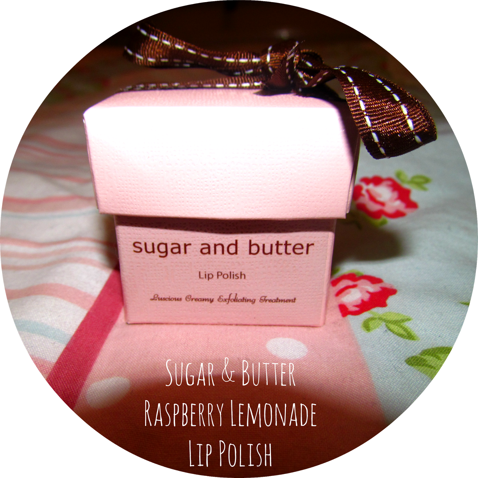 Sugar and Butter Raspberry Lemonade Lip Polish ♥ Dolly Dowsie