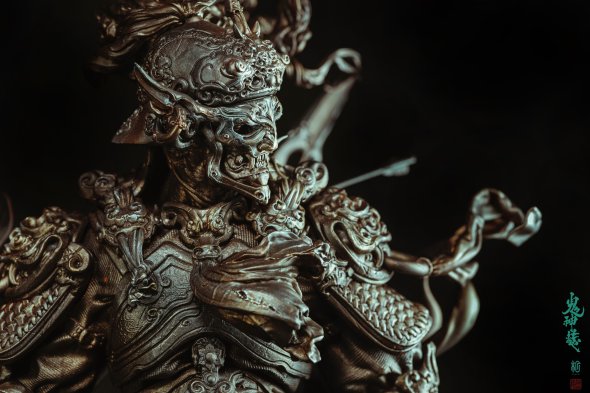 As esculturas e modelos 3D de fantasia e mitologia chinesa de Zhelong Xu Zhelong Xu artstation arte esculturas modelos 3D fantasia chinesa mitologia