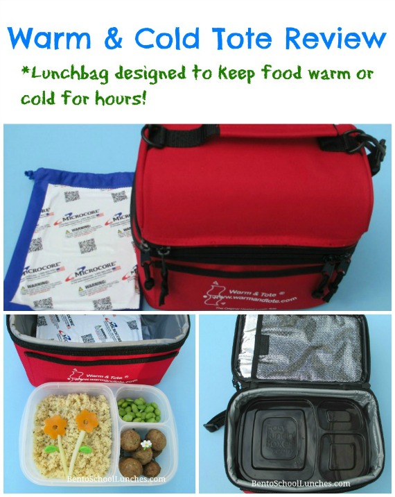 Warm & Tote Lunchbag Review. BentoSchoolLunches.com