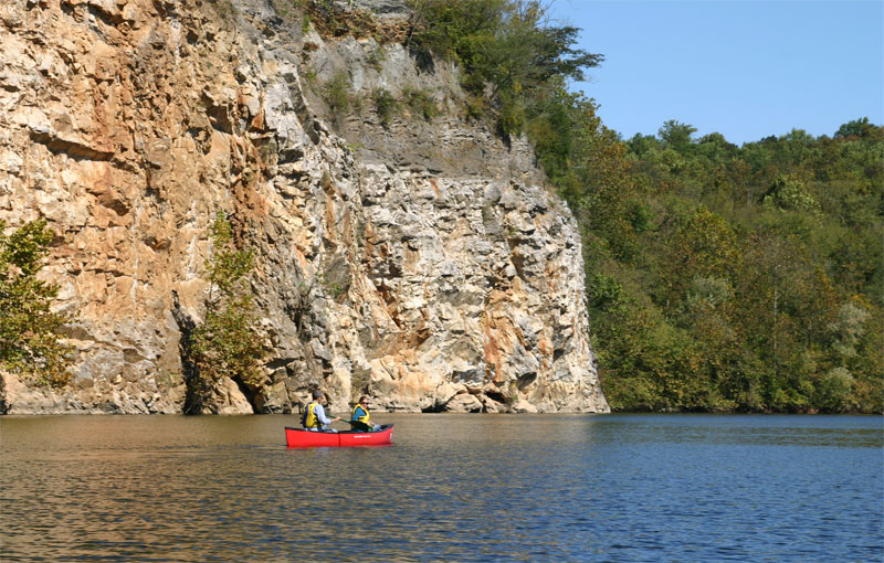 Ijams Journal Ijams Quarry canoe trip it's like déjà vu all over again