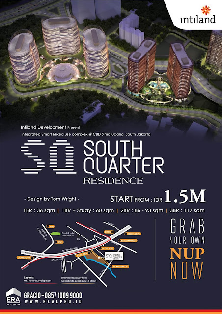 south quarter apartment tb simatupang