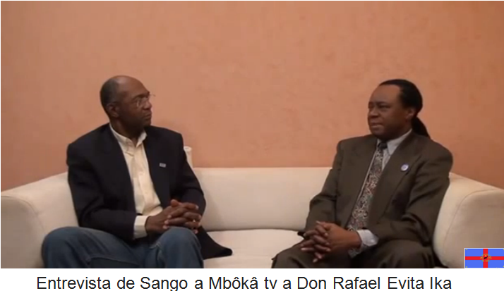 Guinea Ecuatorial: Entrevista de Sango a Mbôkâ tv a Don Rafael Evita Ika