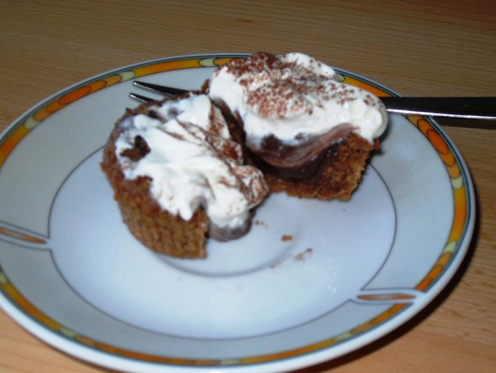 Sanna´s Hexenküche: Gefüllte Schokoladen-Cupcakes