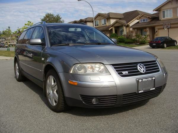 2003 Volkswagen Passat W8 Wagon AWD - 4x4 Cars