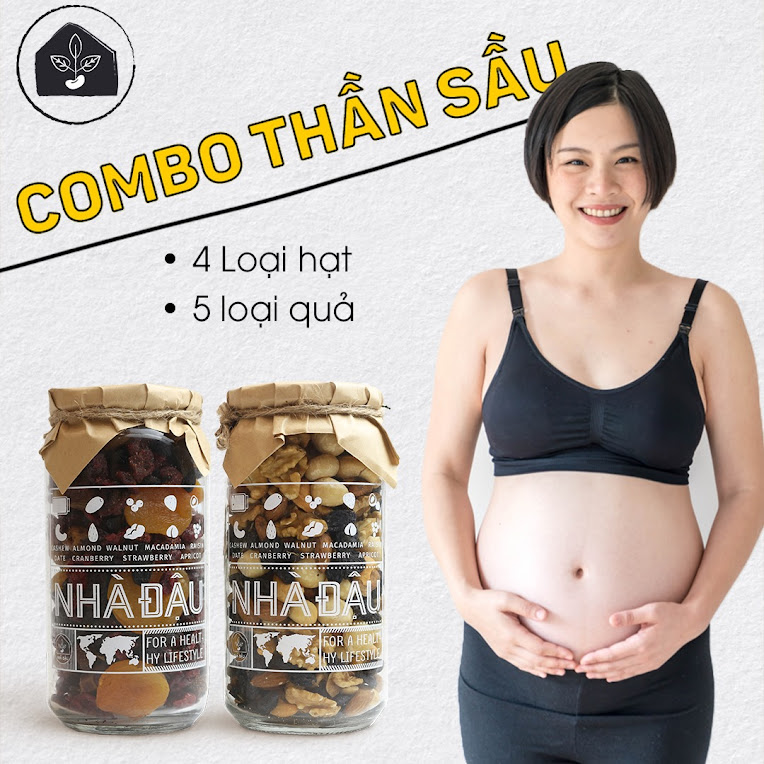 [A36] Combo ăn vặt Nhà Đậu: Cung cấp dưỡng chất hoàn hảo cho thai kỳ