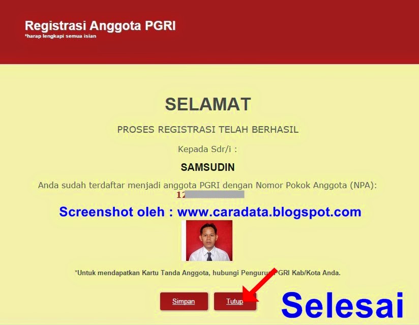 Cara Mudah Registrasi Online Anggota PGRI INFORMASI PENDIDIKAN Cara Mudah Registrasi Online Anggota PGRI INFORMASI PENDIDIKAN