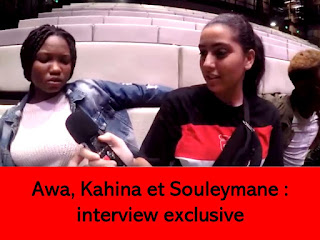  Interview d'Awa, Kahina et Souleymne sur "F(l)ammes"