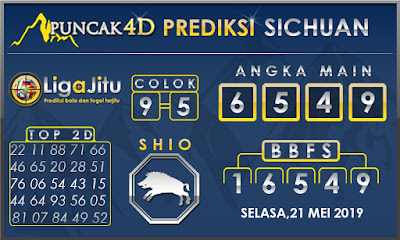 PREDIKSI TOGEL SICHUAN PUNCAK4D 21 MEI 2019