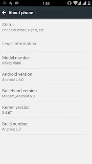 Lollipop Custom Rom For Infinix Zero