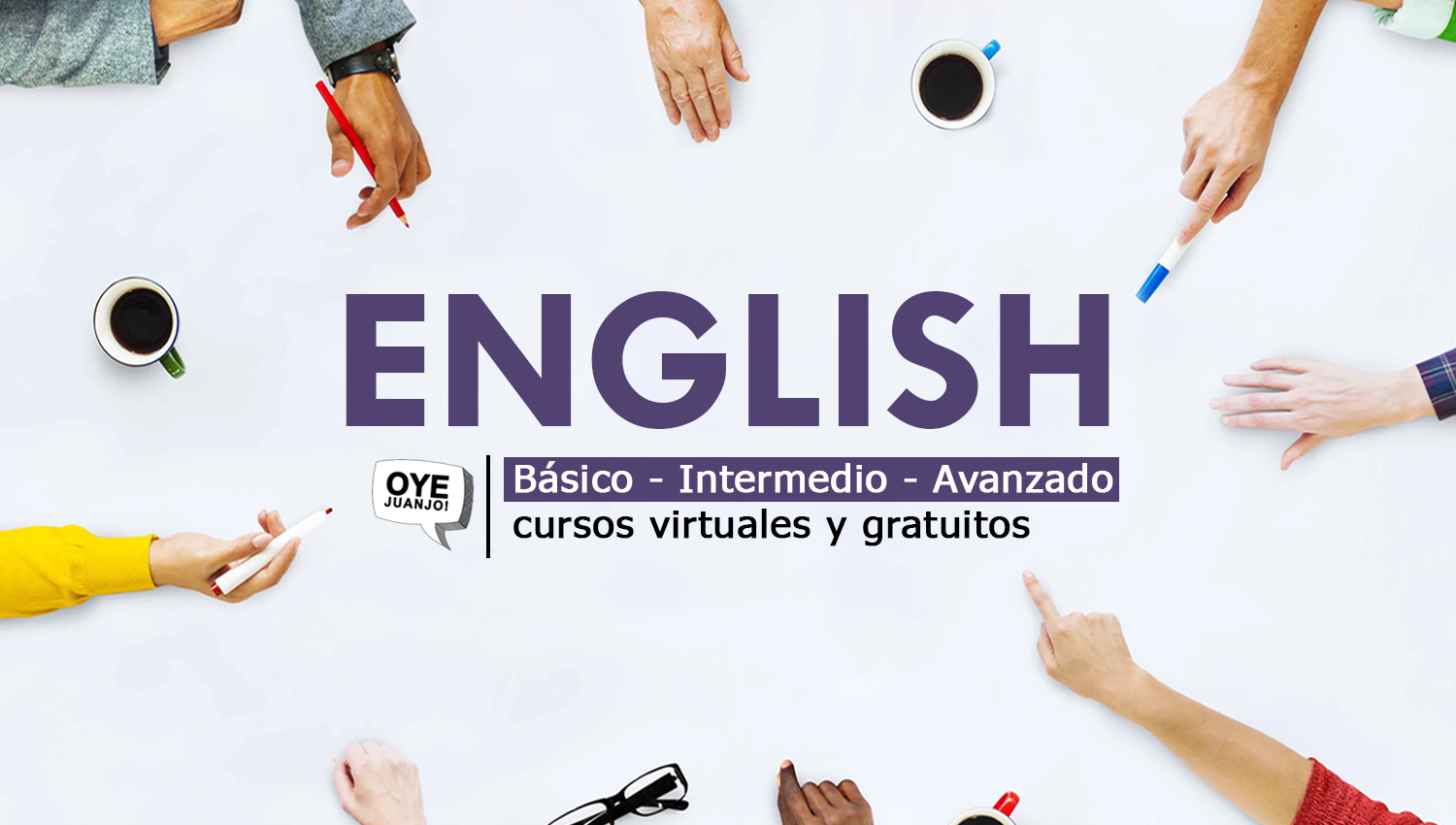 12 cursos online gratis de Inglés en todos los niveles