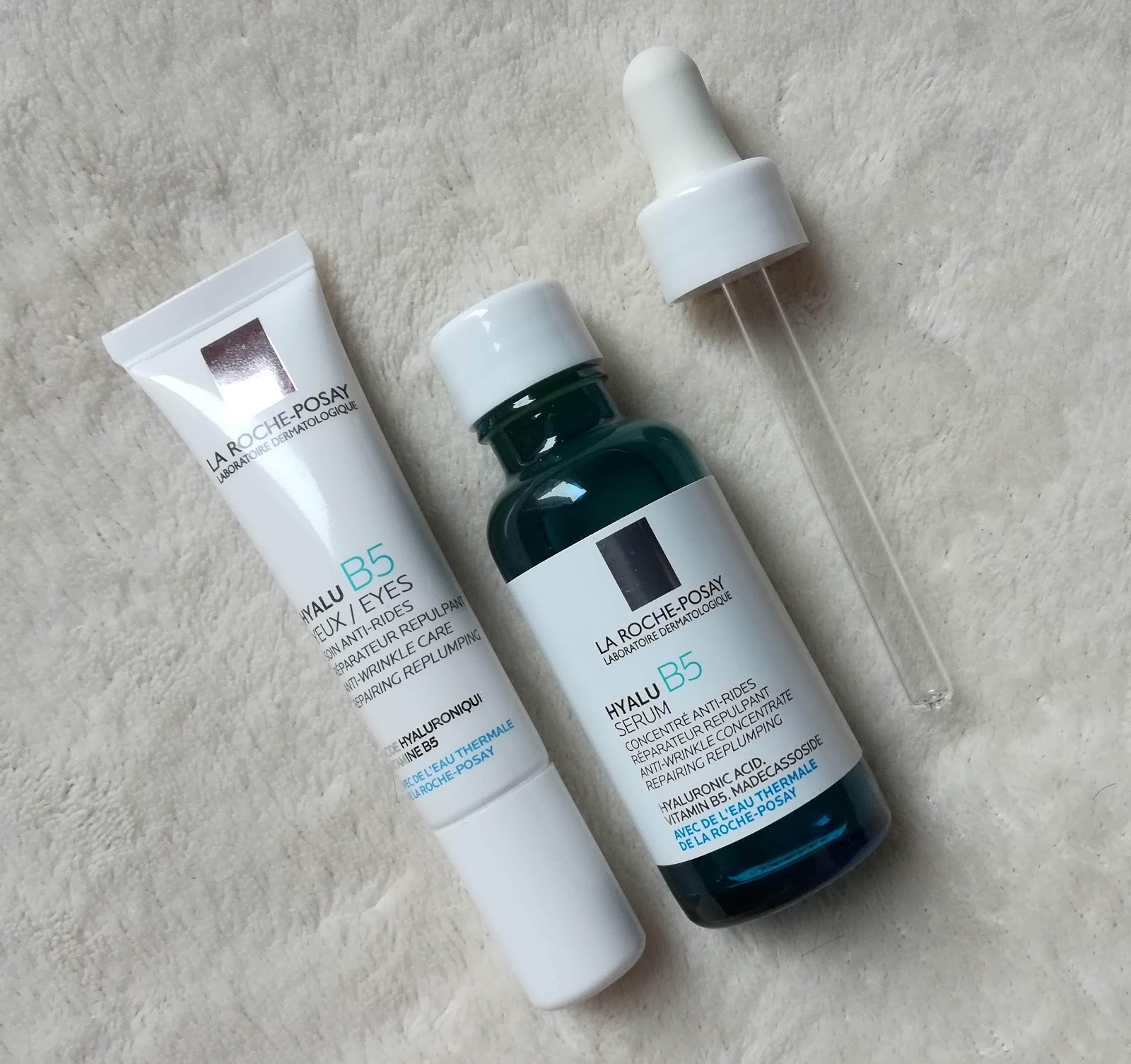 Hyalu B5 Yeux & Sérum de LaRoche Posay, le super duo pour un contour de