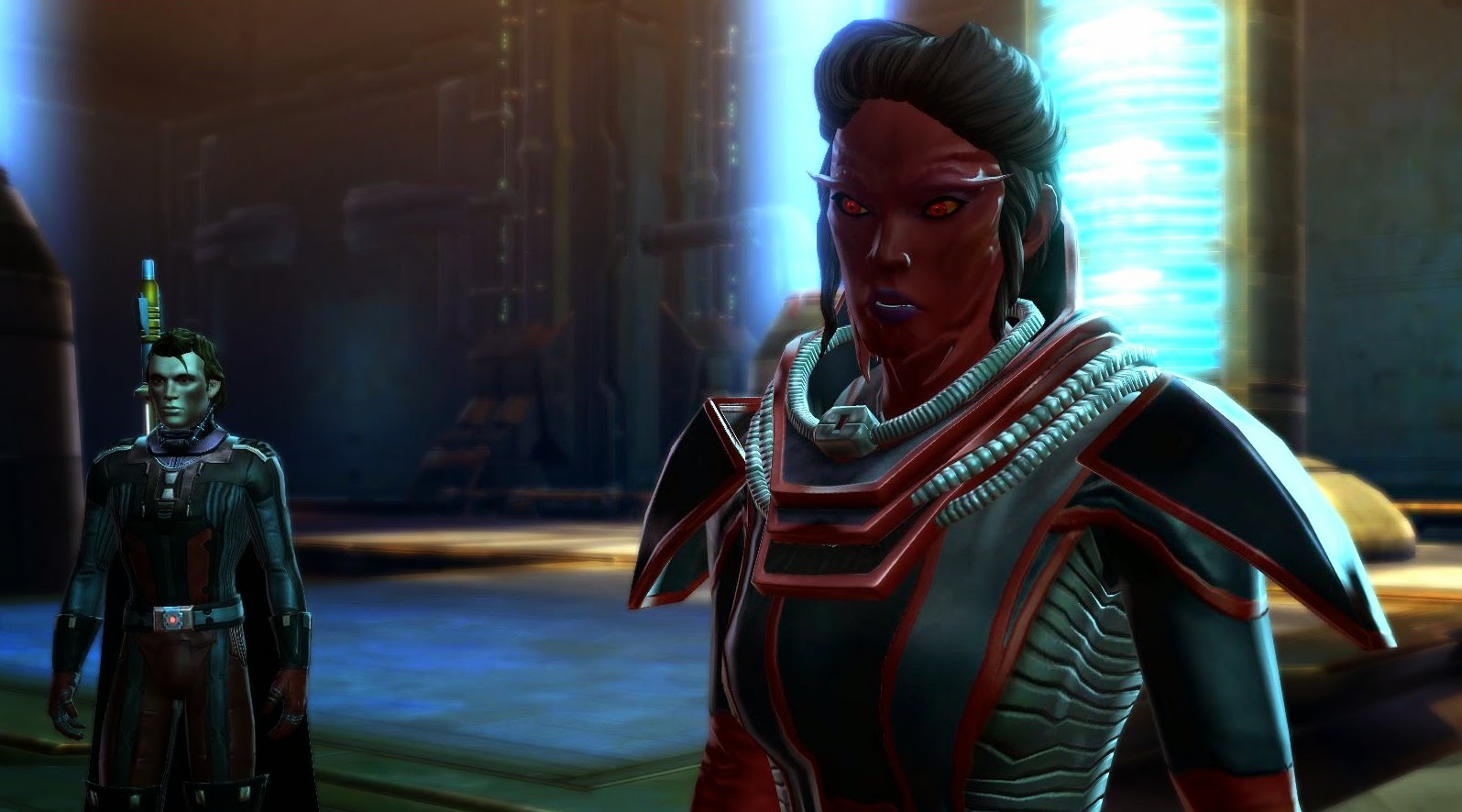 swtor female sith warrior