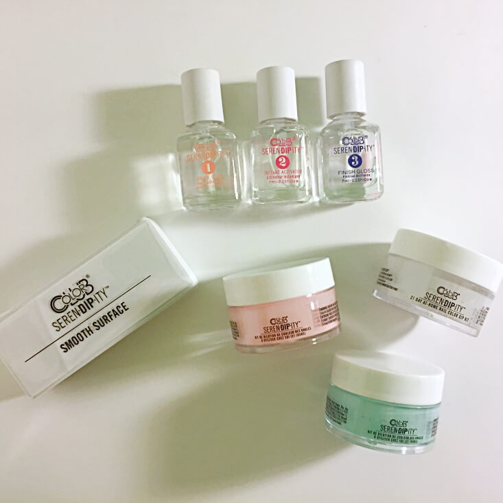 Color Club Serendipity 21 Day Wear-at-home Nail Color Dip Kit in Soft Serve Color Club Serendipity 21 Day Wear-at-home Nail Color Dip Kit in Soft Serve