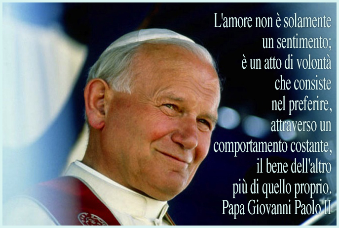 Papa Giovanni Paolo Ii Frasi Foto Di Papa Giovanni Paolo Ii