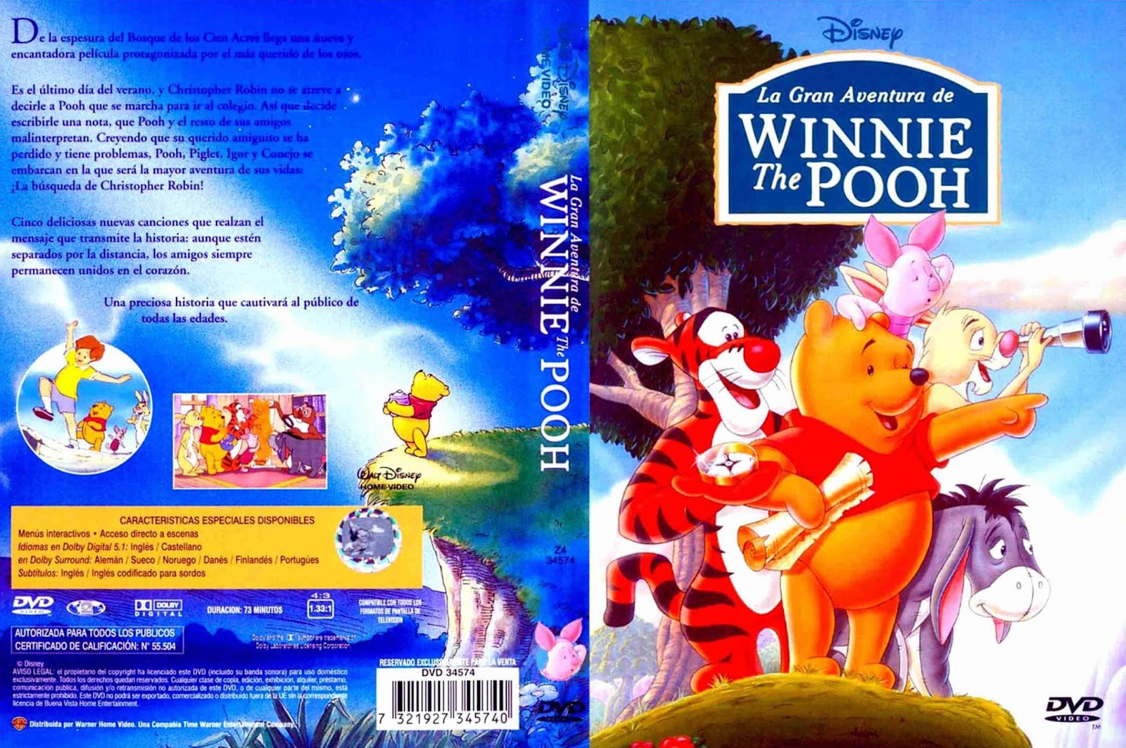 TÓMBOLA DISNEY La gran aventura de Winnie the Pooh TÓMBOLA DISNEY La gran aventura de Winnie the Pooh