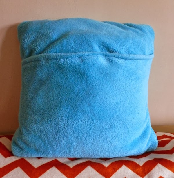 DIY Envelope Pillow Cover Neon Rattail