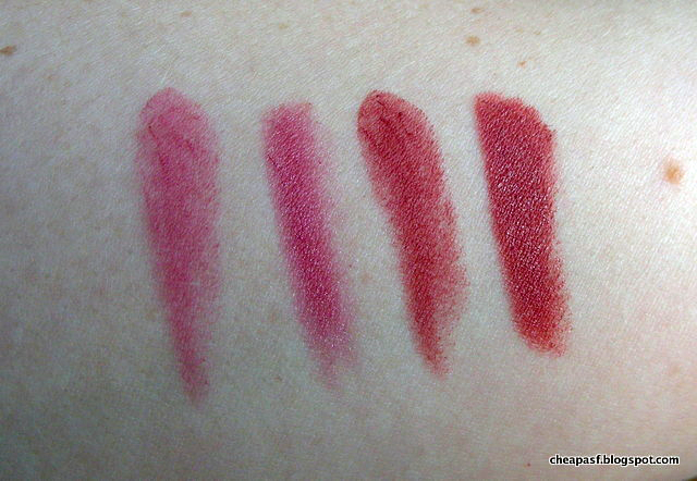 Swatches/dupes of Maybelline Color Sensational Creamy Matte in Lust for Blush vs ULTA Lip Crayon in Fashionista, and Maybelline Color Sensational Creamy Matte in Touch of Spice vs. Lord & Berry 20100 Lipstick Pencil in Intimacy Swatches/dupes of Maybelline Color Sensational Creamy Matte in Lust for Blush vs ULTA Lip Crayon in Fashionista, and Maybelline Color Sensational Creamy Matte in Touch of Spice vs. Lord & Berry 20100 Lipstick Pencil in Intimacy