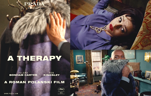 PRADA "A Therapy", a short film by Roman Polanski, starring Helena Bonham Carter and Ben Kingsley