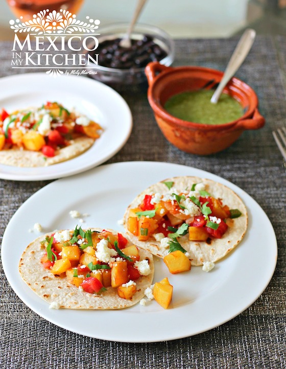 Mexico in My Kitchen Mexican Style Potatoes Papas a la Mexicana