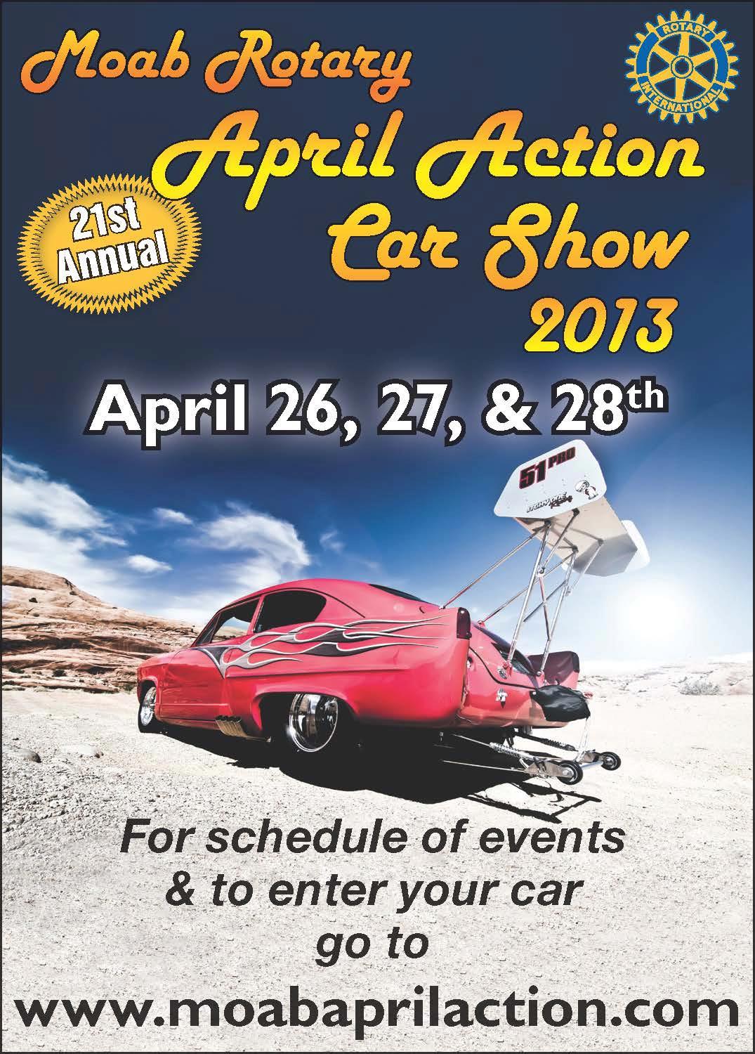 On the Road With Zoom April Action Car Show Moab, Utah