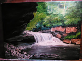 Oil on Canvas/Red Creek, Dolly Sods, WV