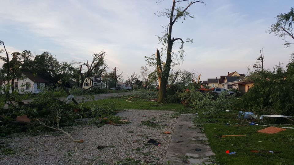 A day in my weather obsessed life Coal City Tornado A Survivors Story