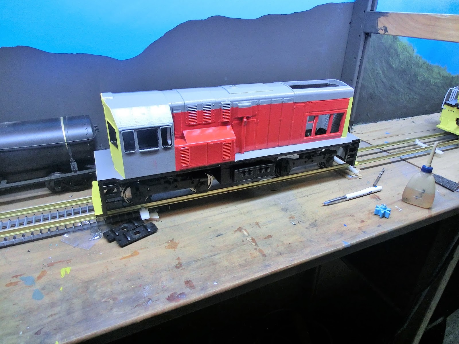 New Zealand Railway Models (Kiwi Trains) 124 3D Printed GE U10b (NZR