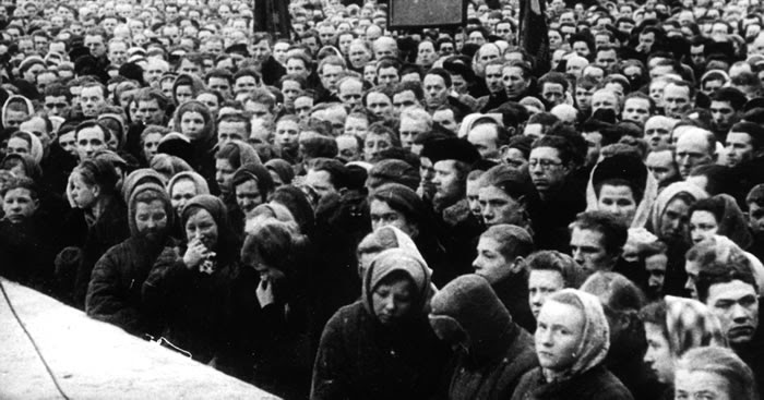 Похороны сталина евтушенко. Похороны Сталина.