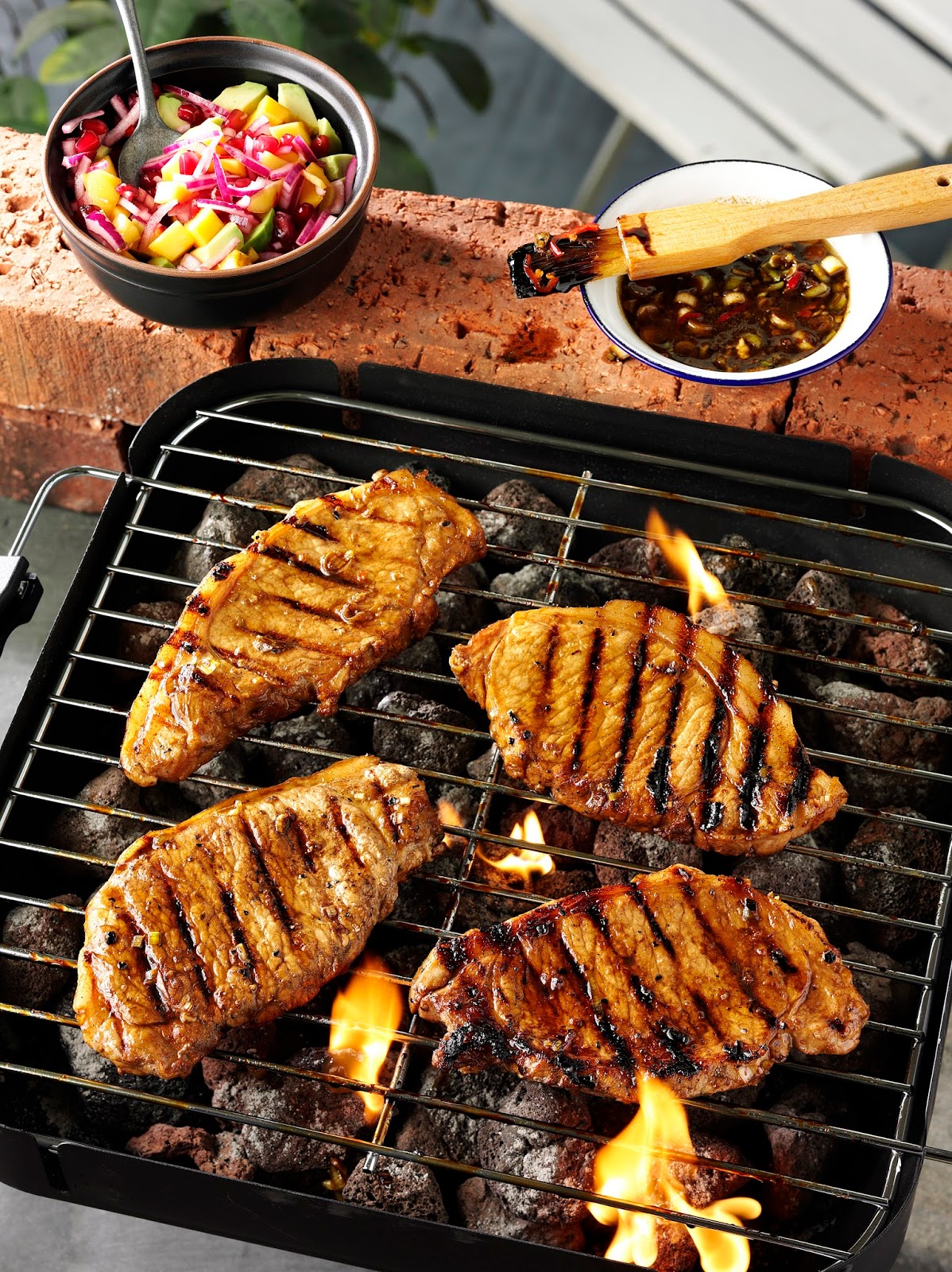 Treacle And Spice Marinated Pork Steaks…