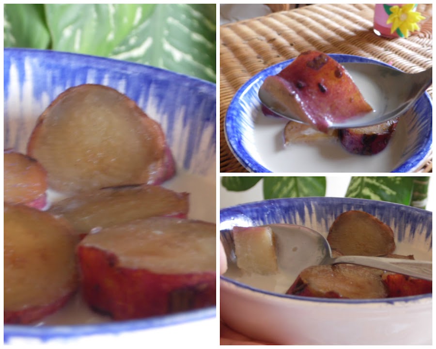 Camote en dulce de piloncillo