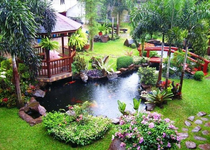 Model Desain Taman Rumah Mewah Model Desain Taman Rumah Mewah