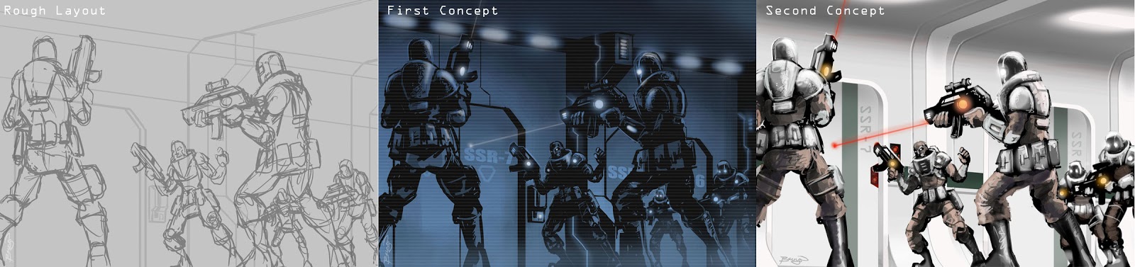 Bruyn - The art of Craig Bruyn: Iterations in Concept Art