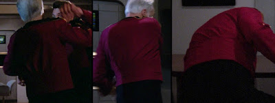 TNG season 1 admiral uniform - side and back pleats TNG season 1 admiral uniform - side and back pleats