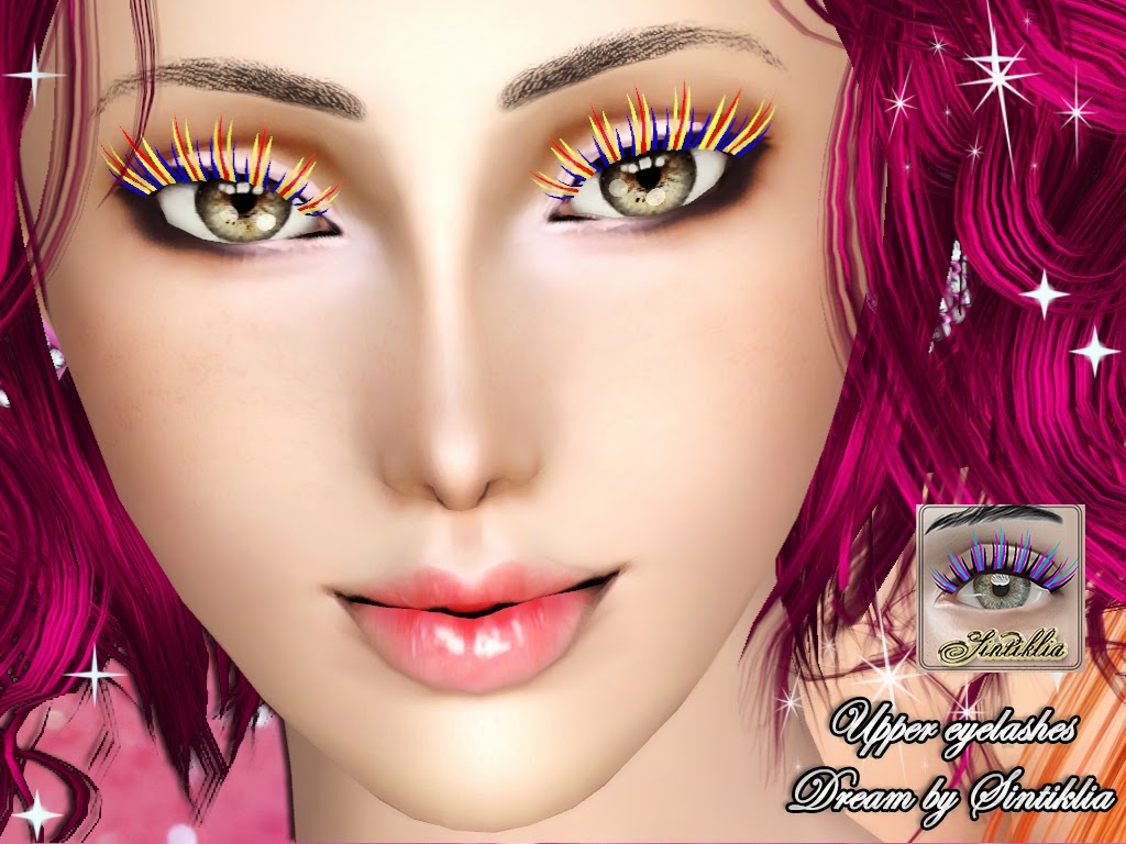 Sintiklias Creations Eyelashes Set Dream By Sintiklia For Sims 3
