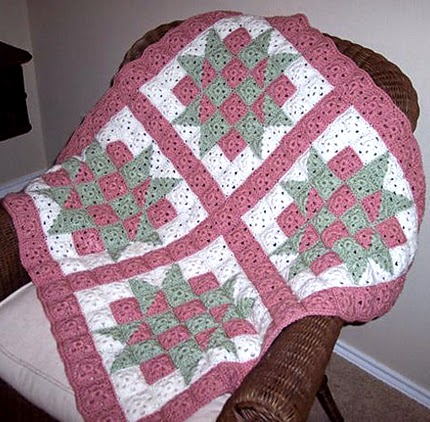 Baby Blocks Crochet Quilt - Free Pattern