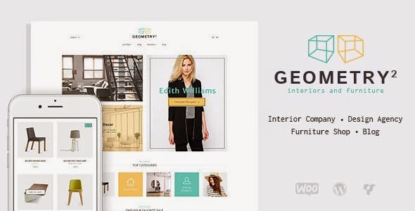 Interior Design and Furniture WordPress Theme Geometry - Interior Design & Furniture WordPress Theme