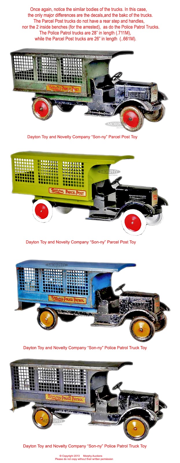 Old Antique Toys 2 Fine Dayton Toy Companies