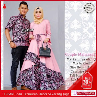 GMS220 BTKBR220B134 Batik Couple Maharani Terbaru Dropship SK1628337369