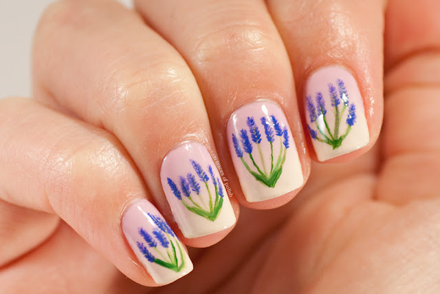 31 Day Challenge 2016: Day 14, Flower Nails - May contain traces of polish