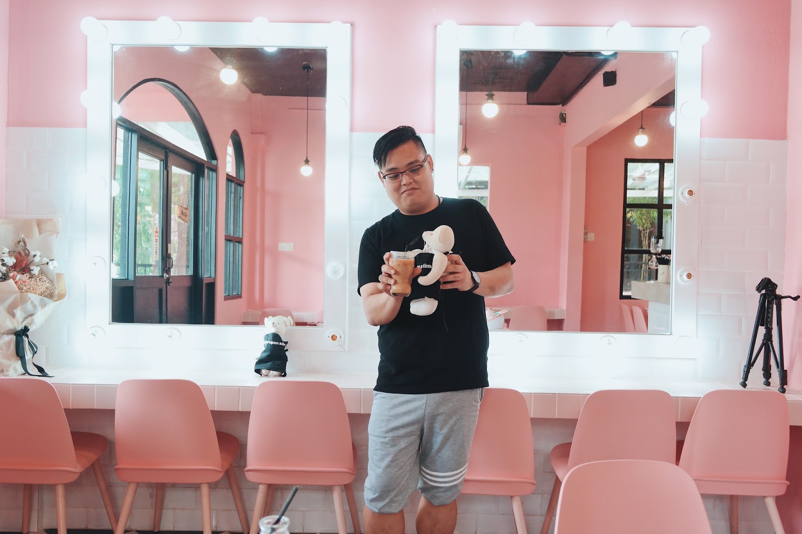 Once Upon A Time Cafe & Boutique - Millennial Pink Cafe In JB With Style  Nanda Vibes