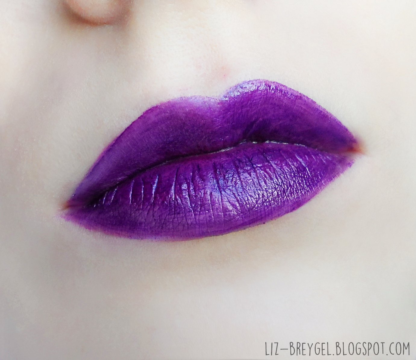 Purple Lip Paint by Born Pretty Store Review & Swatches