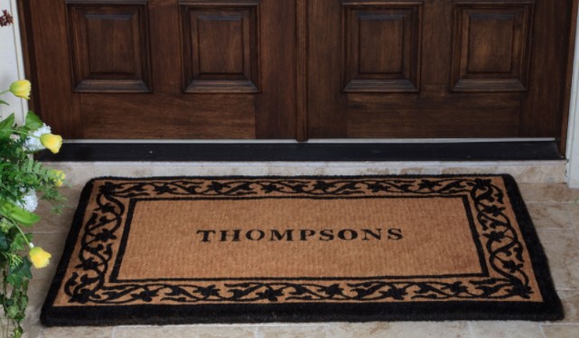 Luxury Front Door Mats Home Decorating Ideas Interior Design