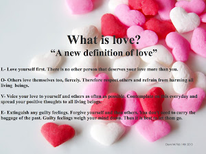 What is Love? "A New Definition of Love"