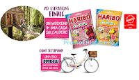 ''Haribo è naturale essere felici'': vinci biciclette Doniselli e 1 weekend su una Casa sull'Albero Logo ''Haribo è naturale essere felici'': vinci biciclette Doniselli e 1 weekend su una Casa sull'Albero